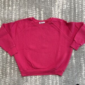 Perfect white tee crewneck sweatshirt Size Small